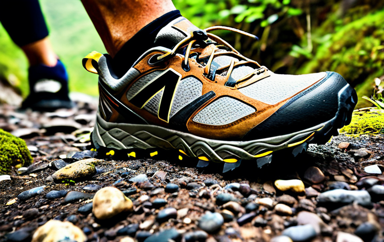 러닝화 밑창 유형 비교 - Road Running Shoe Outsole Close-up**

"Close-up of a BRS 1000 road running shoe outsole, showing the...