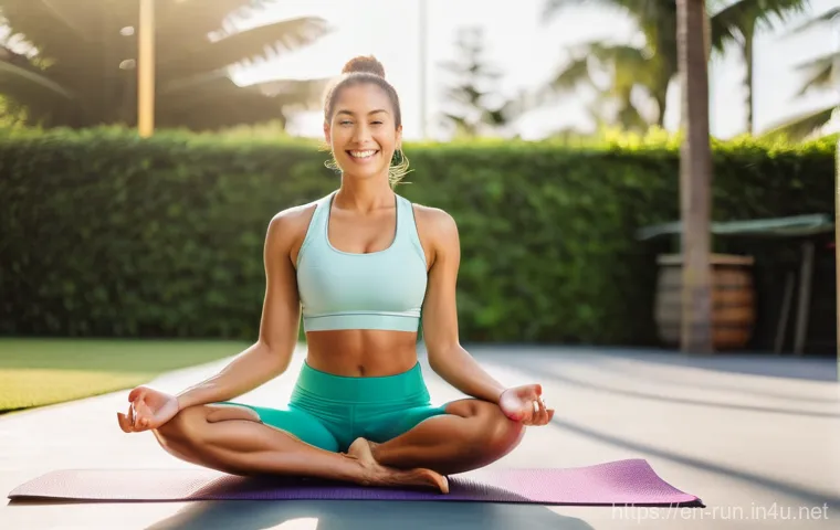 러닝 후 에너지 보충 식품 - **Prompt:** A fit, energetic woman in a modern, breathable sports bra and athletic shorts, glistenin...